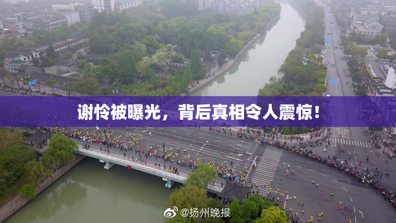 谢怜被曝光，背后真相令人震惊！