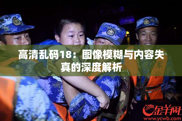 高清乱码18：图像模糊与内容失真的深度解析