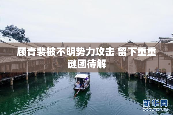 顾青裴被不明势力攻击 留下重重谜团待解