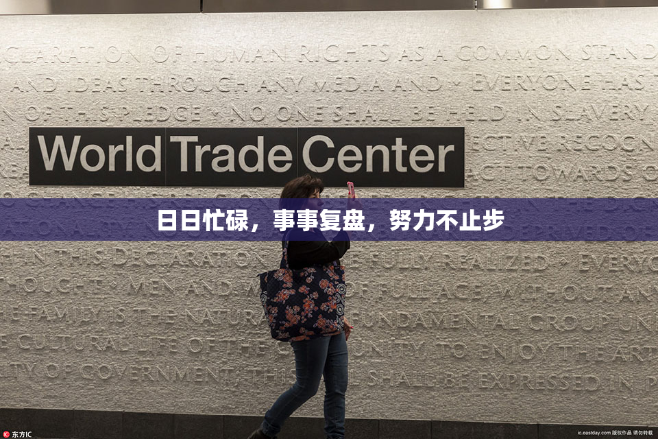 日日忙碌，事事复盘，努力不止步
