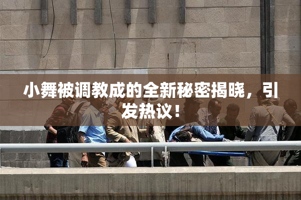 小舞被调教成的全新秘密揭晓，引发热议！
