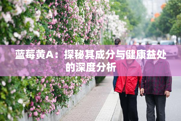 蓝莓黄A：探秘其成分与健康益处的深度分析
