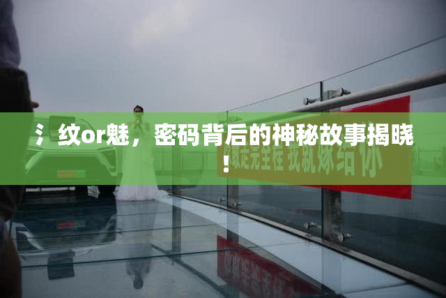 氵纹or魅，密码背后的神秘故事揭晓！