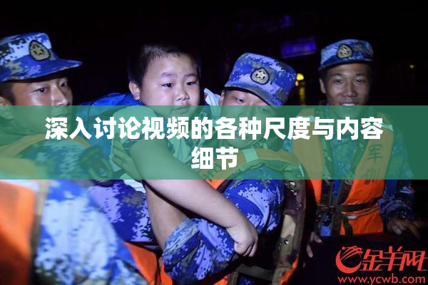 深入讨论视频的各种尺度与内容细节