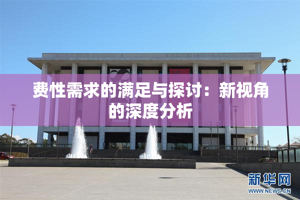 费性需求的满足与探讨：新视角的深度分析