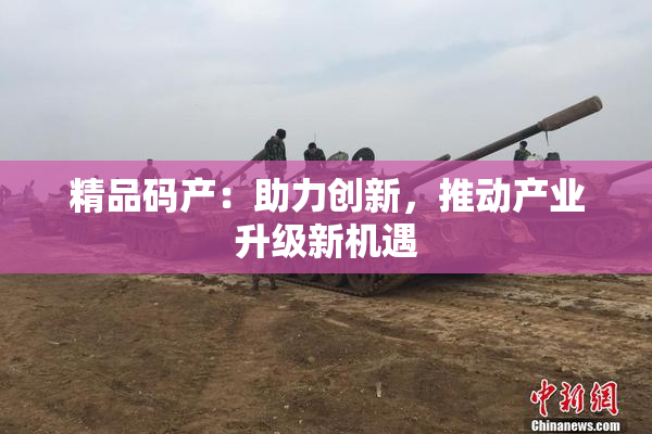 精品码产：助力创新，推动产业升级新机遇