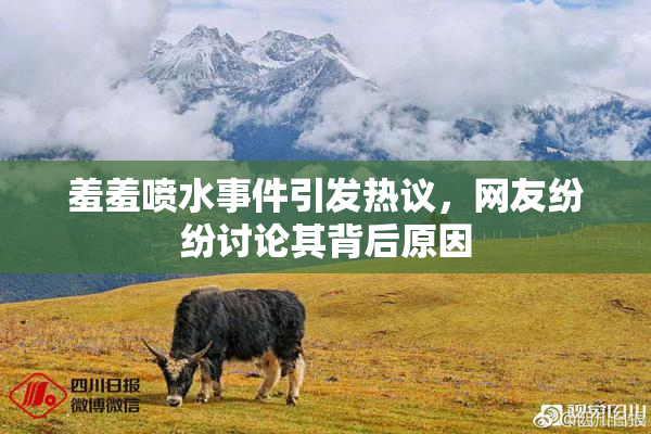 羞羞喷水事件引发热议，网友纷纷讨论其背后原因