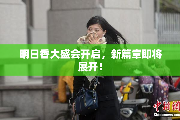 明日香大盛会开启，新篇章即将展开！