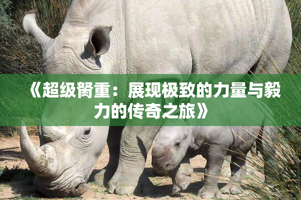 《超级胬重：展现极致的力量与毅力的传奇之旅》