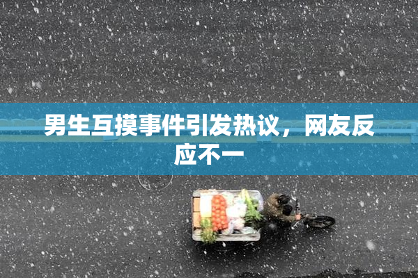 男生互摸事件引发热议，网友反应不一