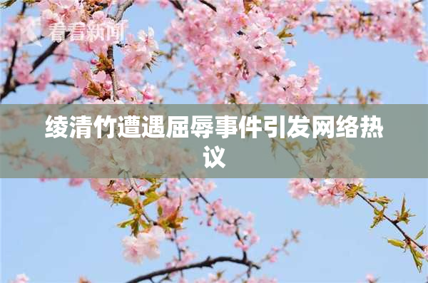 绫清竹遭遇屈辱事件引发网络热议