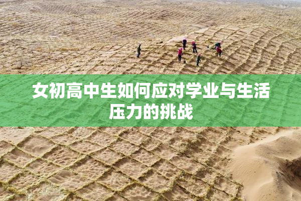 女初高中生如何应对学业与生活压力的挑战