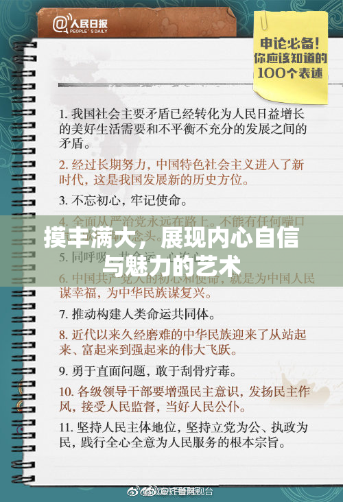 摸丰满大，展现内心自信与魅力的艺术