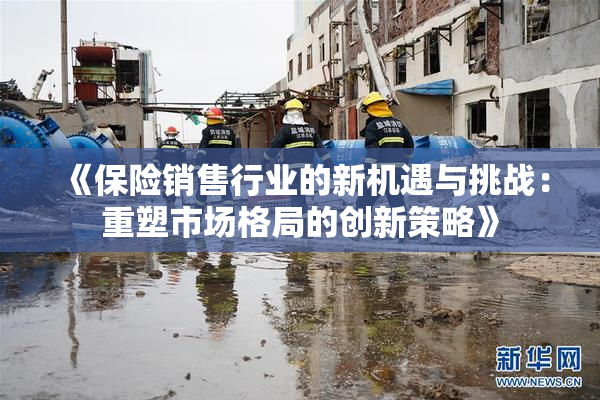 《保险销售行业的新机遇与挑战：重塑市场格局的创新策略》