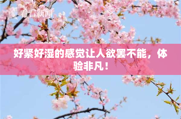 好紧好湿的感觉让人欲罢不能，体验非凡！