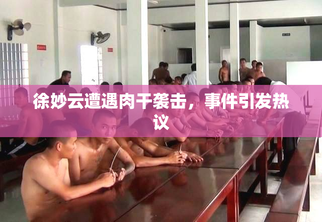 徐妙云遭遇肉干袭击，事件引发热议