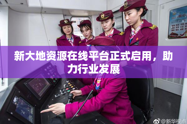 新大地资源在线平台正式启用，助力行业发展