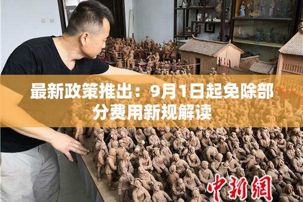 最新政策推出：9月1日起免除部分费用新规解读