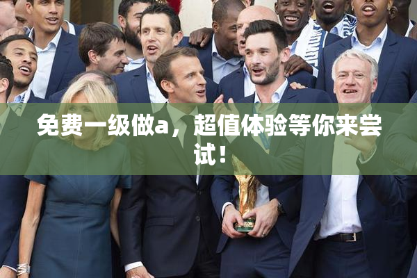 免费一级做a，超值体验等你来尝试！