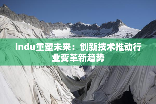 indu重塑未来：创新技术推动行业变革新趋势