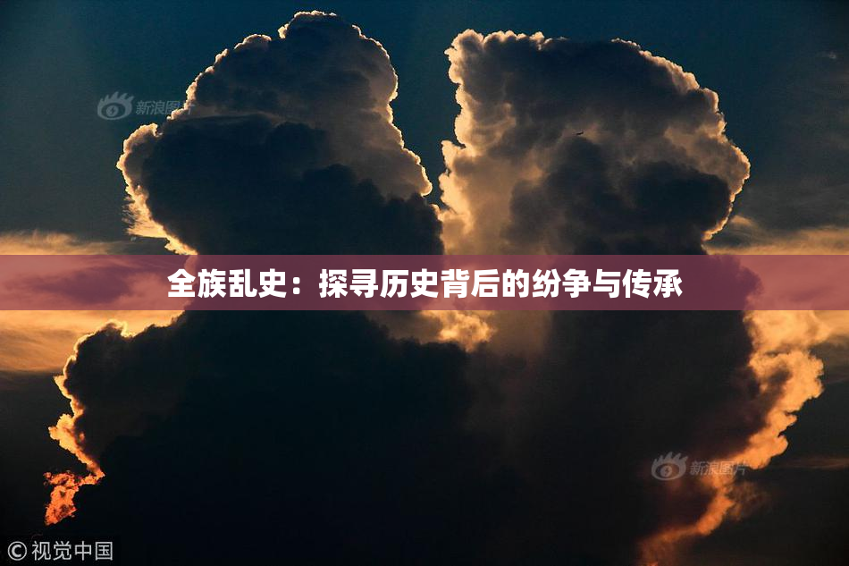 全族乱史：探寻历史背后的纷争与传承