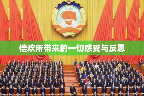 偿欢所带来的一切感受与反思