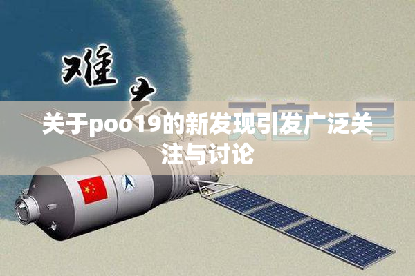 关于poo19的新发现引发广泛关注与讨论