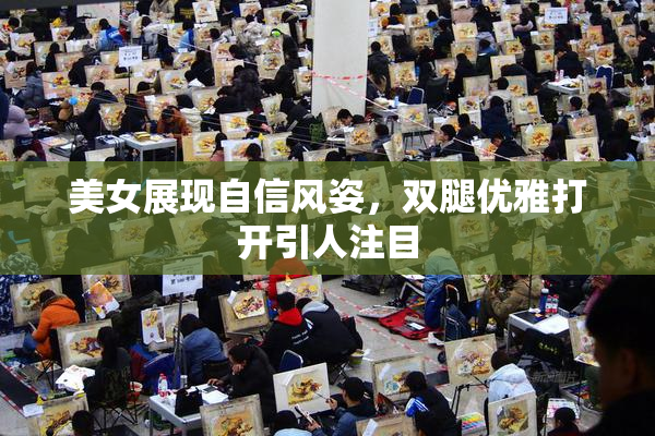美女展现自信风姿，双腿优雅打开引人注目