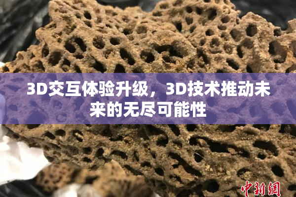 3D交互体验升级，3D技术推动未来的无尽可能性