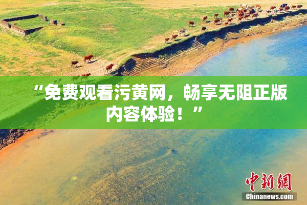 “免费观看污黄网，畅享无阻正版内容体验！”