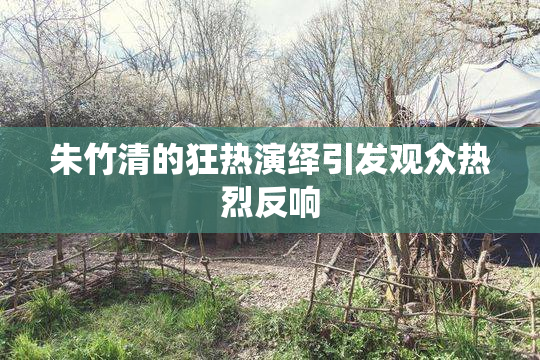 朱竹清的狂热演绎引发观众热烈反响