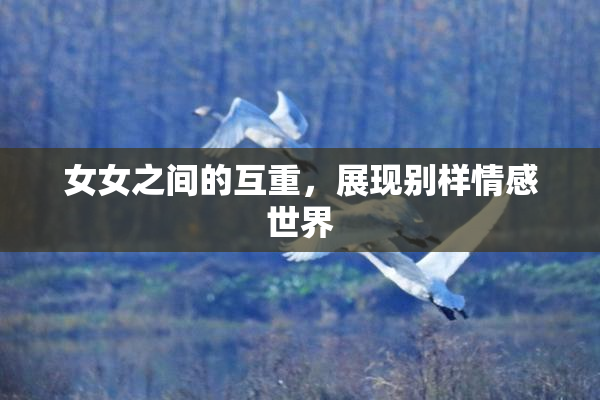 女女之间的互重，展现别样情感世界