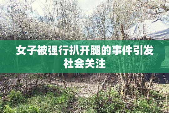 女子被强行扒开腿的事件引发社会关注
