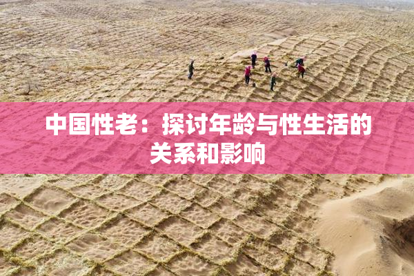中国性老：探讨年龄与性生活的关系和影响