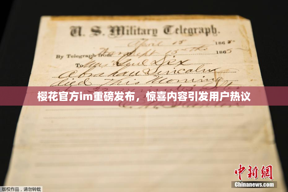樱花官方im重磅发布，惊喜内容引发用户热议