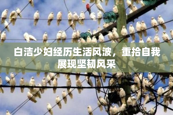 白洁少妇经历生活风波，重拾自我展现坚韧风采