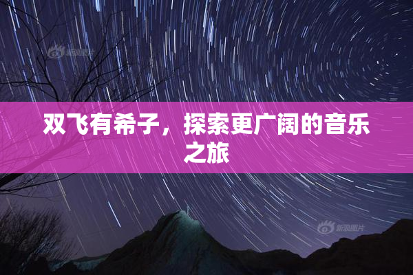双飞有希子，探索更广阔的音乐之旅