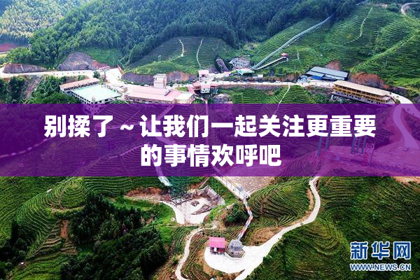 别揉了～让我们一起关注更重要的事情欢呼吧