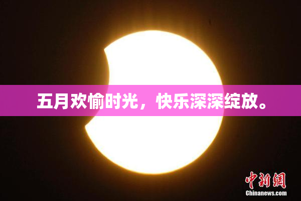 五月欢愉时光，快乐深深绽放。