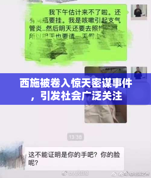 西施被卷入惊天密谋事件，引发社会广泛关注