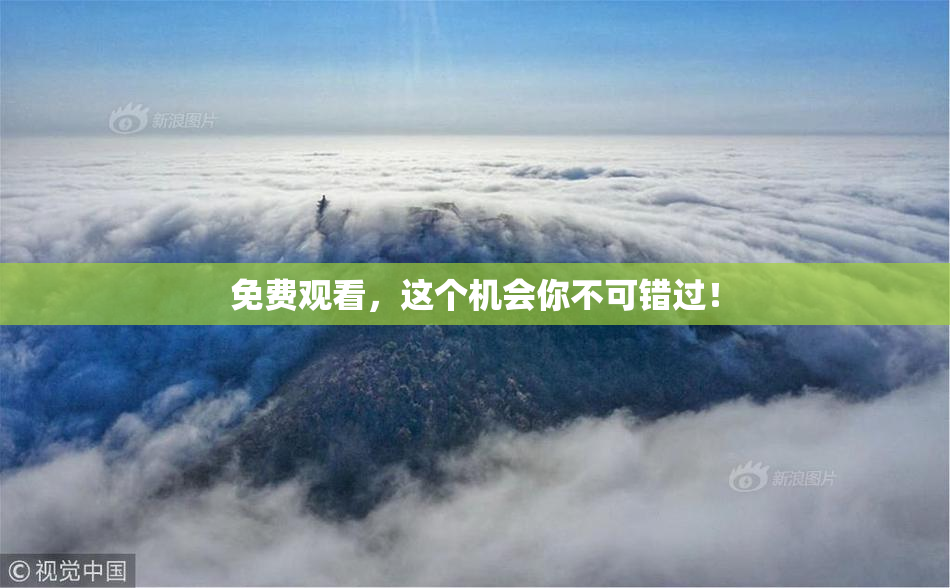 免费观看，这个机会你不可错过！