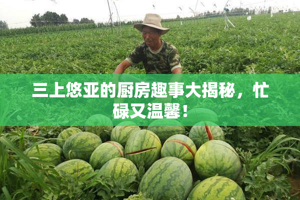 三上悠亚的厨房趣事大揭秘，忙碌又温馨！