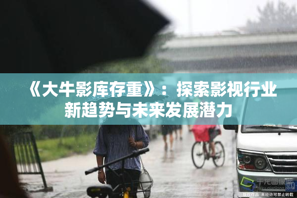 《大牛影库存重》：探索影视行业新趋势与未来发展潜力