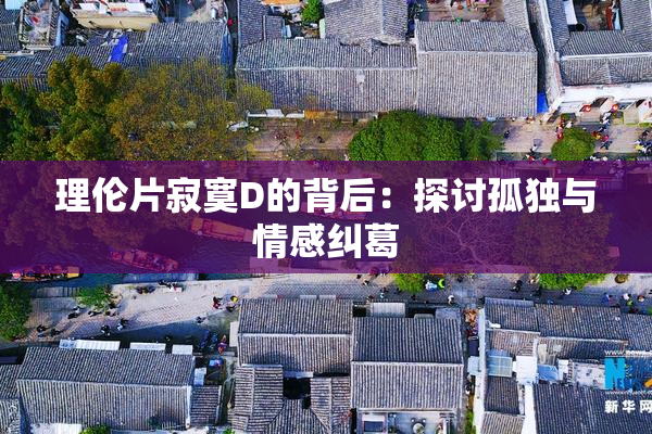 理伦片寂寞D的背后：探讨孤独与情感纠葛
