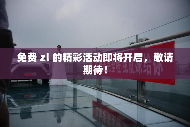 免费 zl 的精彩活动即将开启，敬请期待！