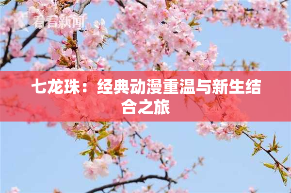 七龙珠：经典动漫重温与新生结合之旅