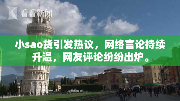 小sao货引发热议，网络言论持续升温，网友评论纷纷出炉。