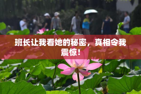 班长让我看她的秘密，真相令我震惊！