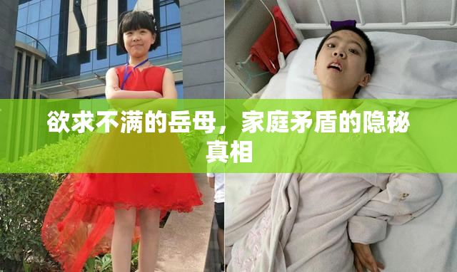 欲求不满的岳母，家庭矛盾的隐秘真相
