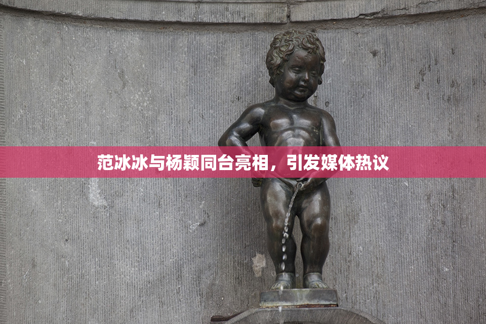 范冰冰与杨颖同台亮相，引发媒体热议